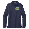 Ladies Long Sleeve Silk Touch™ Polo Thumbnail