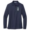 Ladies Long Sleeve Silk Touch™ Polo Thumbnail