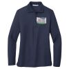 Ladies Long Sleeve Silk Touch™ Polo Thumbnail
