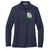 Ladies Long Sleeve Silk Touch™ Polo Thumbnail