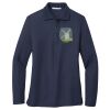 Ladies Long Sleeve Silk Touch™ Polo Thumbnail