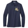 Ladies Long Sleeve Silk Touch™ Polo Thumbnail