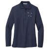 Ladies Long Sleeve Silk Touch™ Polo Thumbnail