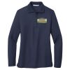Ladies Long Sleeve Silk Touch™ Polo Thumbnail