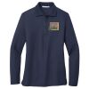Ladies Long Sleeve Silk Touch™ Polo Thumbnail