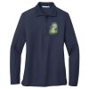 Ladies Long Sleeve Silk Touch™ Polo Thumbnail