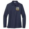 Ladies Long Sleeve Silk Touch™ Polo Thumbnail