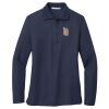 Ladies Long Sleeve Silk Touch™ Polo Thumbnail
