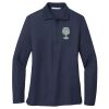 Ladies Long Sleeve Silk Touch™ Polo Thumbnail