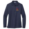 Ladies Long Sleeve Silk Touch™ Polo Thumbnail