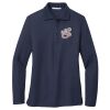 Ladies Long Sleeve Silk Touch™ Polo Thumbnail