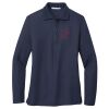 Ladies Long Sleeve Silk Touch™ Polo Thumbnail