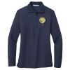 Ladies Long Sleeve Silk Touch™ Polo Thumbnail