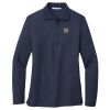 Ladies Long Sleeve Silk Touch™ Polo Thumbnail