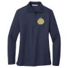 Ladies Long Sleeve Silk Touch™ Polo Thumbnail