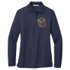 Ladies Long Sleeve Silk Touch™ Polo Thumbnail
