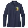 Ladies Long Sleeve Silk Touch™ Polo Thumbnail