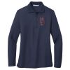 Ladies Long Sleeve Silk Touch™ Polo Thumbnail