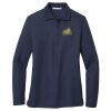 Ladies Long Sleeve Silk Touch™ Polo Thumbnail