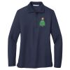 Ladies Long Sleeve Silk Touch™ Polo Thumbnail
