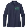 Ladies Long Sleeve Silk Touch™ Polo Thumbnail