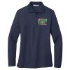Ladies Long Sleeve Silk Touch™ Polo Thumbnail