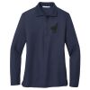 Ladies Long Sleeve Silk Touch™ Polo Thumbnail