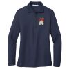 Ladies Long Sleeve Silk Touch™ Polo Thumbnail