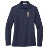 Ladies Long Sleeve Silk Touch™ Polo Thumbnail