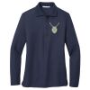 Ladies Long Sleeve Silk Touch™ Polo Thumbnail