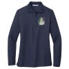 Ladies Long Sleeve Silk Touch™ Polo Thumbnail