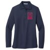 Ladies Long Sleeve Silk Touch™ Polo Thumbnail