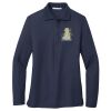 Ladies Long Sleeve Silk Touch™ Polo Thumbnail