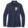 Ladies Long Sleeve Silk Touch™ Polo Thumbnail