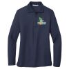 Ladies Long Sleeve Silk Touch™ Polo Thumbnail