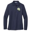 Ladies Long Sleeve Silk Touch™ Polo Thumbnail