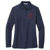 Ladies Long Sleeve Silk Touch™ Polo Thumbnail