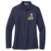 Ladies Long Sleeve Silk Touch™ Polo Thumbnail