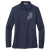 Ladies Long Sleeve Silk Touch™ Polo Thumbnail