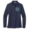 Ladies Long Sleeve Silk Touch™ Polo Thumbnail