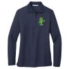 Ladies Long Sleeve Silk Touch™ Polo Thumbnail