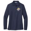 Ladies Long Sleeve Silk Touch™ Polo Thumbnail