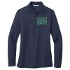 Ladies Long Sleeve Silk Touch™ Polo Thumbnail