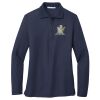 Ladies Long Sleeve Silk Touch™ Polo Thumbnail
