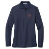 Ladies Long Sleeve Silk Touch™ Polo Thumbnail