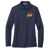 Ladies Long Sleeve Silk Touch™ Polo Thumbnail