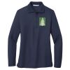 Ladies Long Sleeve Silk Touch™ Polo Thumbnail