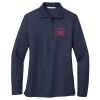 Ladies Long Sleeve Silk Touch™ Polo Thumbnail