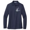 Ladies Long Sleeve Silk Touch™ Polo Thumbnail