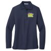 Ladies Long Sleeve Silk Touch™ Polo Thumbnail